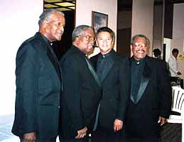 The Solitaires: Waldo Campen, Fred Barksdale, Don Cruz and Milton Love