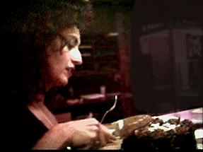 backstage with cake #2